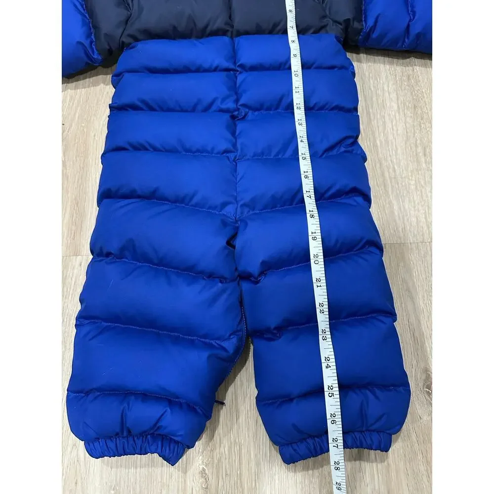 Ralph Lauren‎ Blue Navy Hooded Puffer Snowsuit